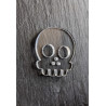 Deadly Skull Buttons 30 mm Clear