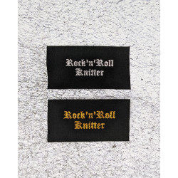 Rock'n'Roll Knitter Label