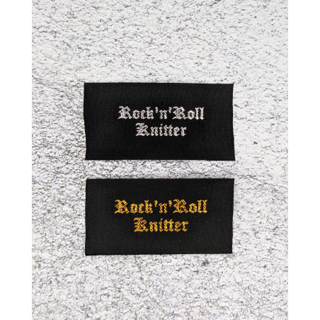 Rock'n'Roll Knitter Label