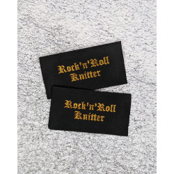 Rock'n'Roll Knitter Label