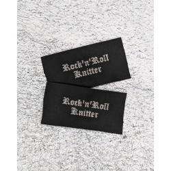 Rock'n'Roll Knitter Label